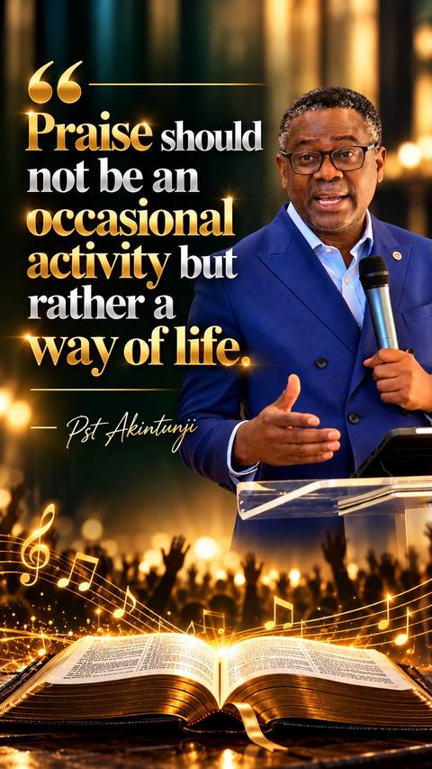 Slide 2 of 10: The Power of Praise that pleases God