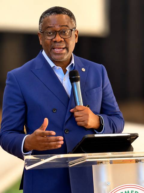 Pastor during service October 2026